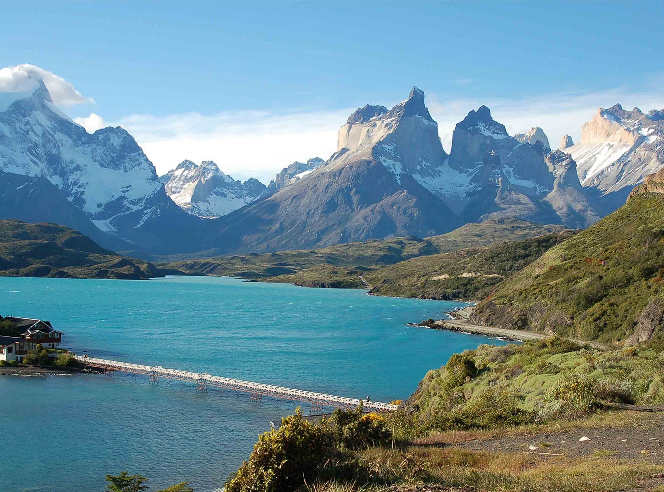 Termas en Valle Hermoso. Por el día